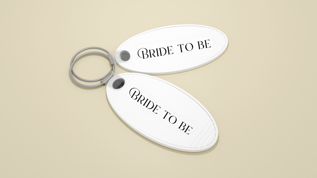 Bride To Be Keyring